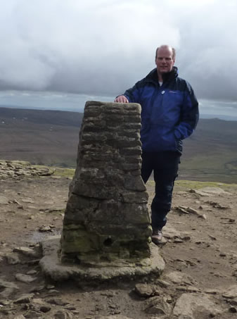 Me on top of Pen-Y-Ghent